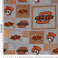 Oklahoma State University Blanket OSU By BlanketsUnlimited