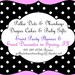 cupcake baby shower popcorn box decoration or gift for mom to be