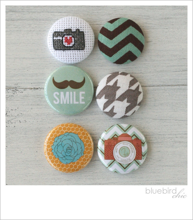 button embellishments - smile