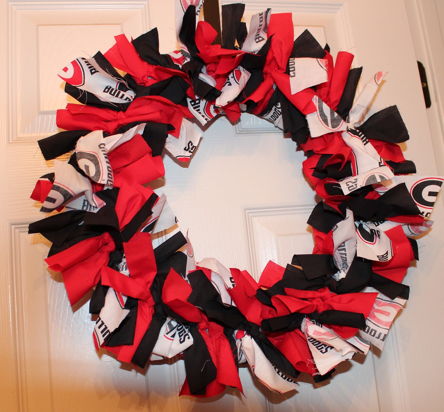 University of Georgia Bulldog Rag Wreath
