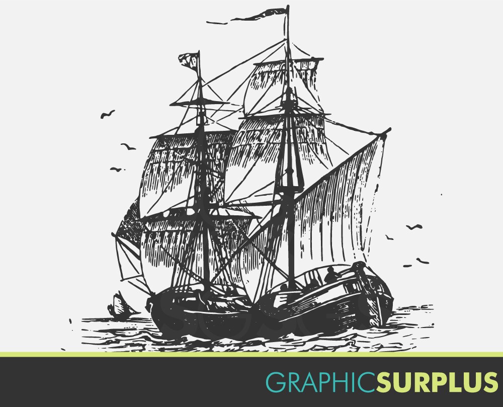 Pirate Ships Clipart