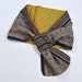 Kimono fabric Reversible Scarf from Japan