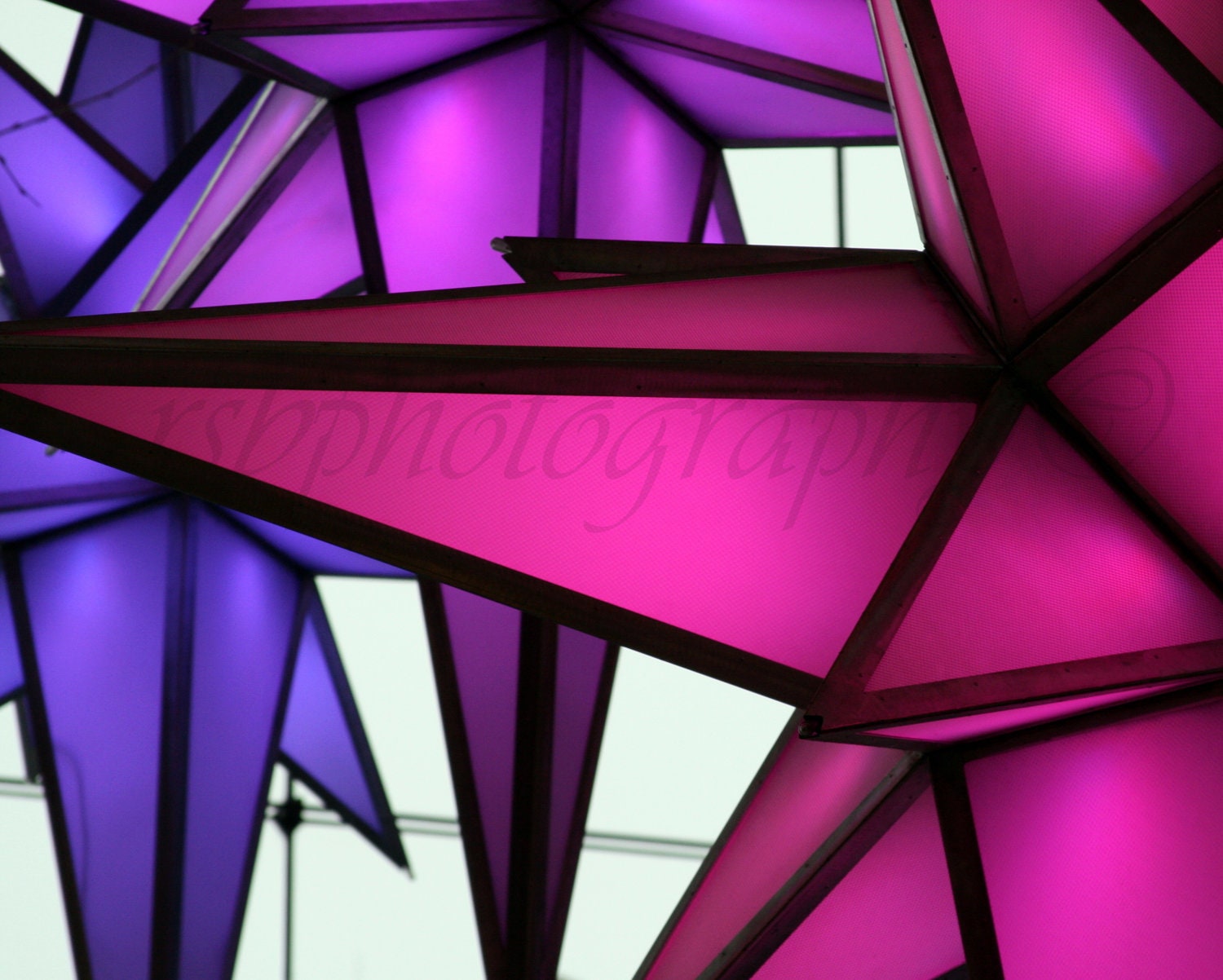 Purple Christmas Stars, Columbus Circle, New York City Photography - RSBPhotography Purple Christmas Stars, Columbus Circle, New York City Photography - RSBPhotography