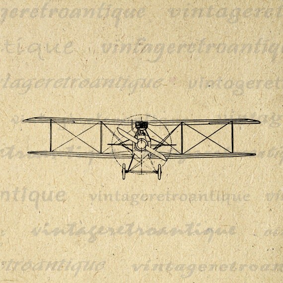 clipart antique airplane - photo #24