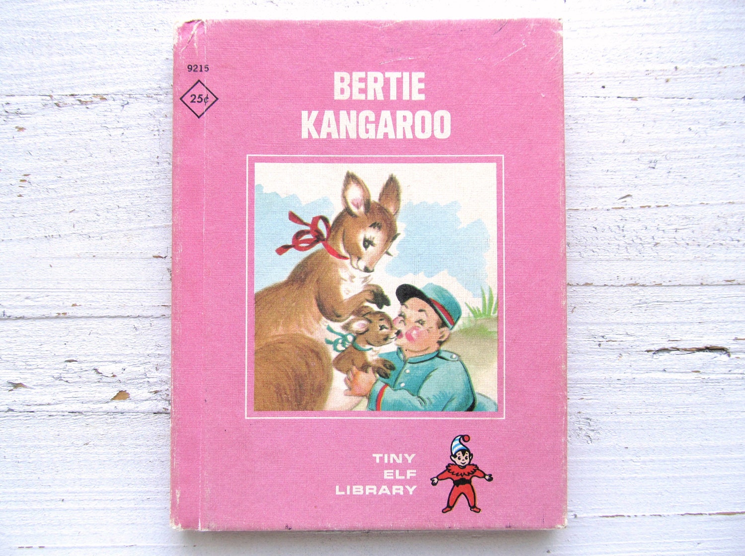 Vintage 1960's Children's Book- Bertie Kangaroo - elizabethwrenbooks