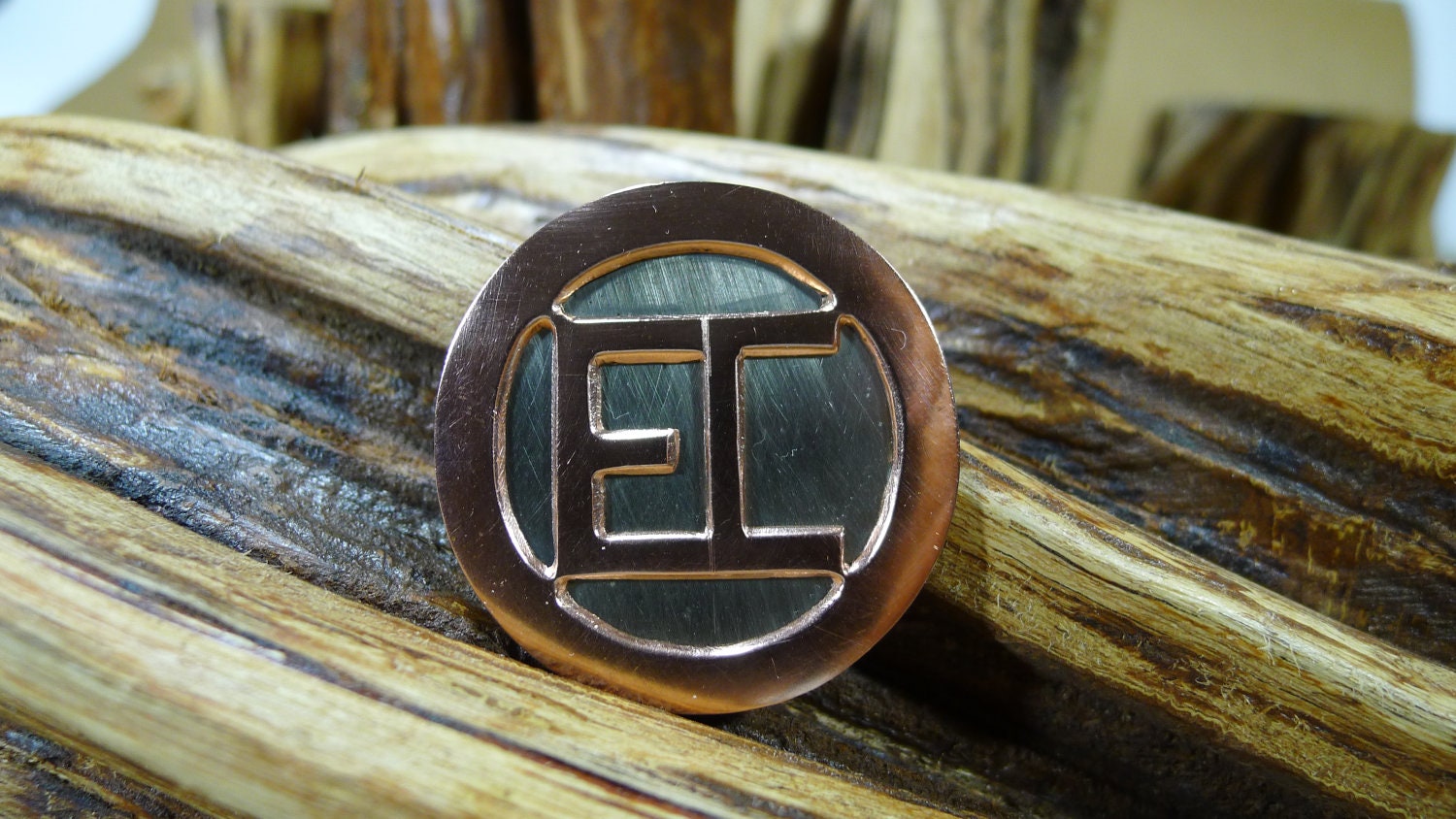 Eric Clapton Fan Badge Brooch, jewelry, handmade, copper, German silver, unique, one of a kind, RollingThunderDesign  FREE Shipping