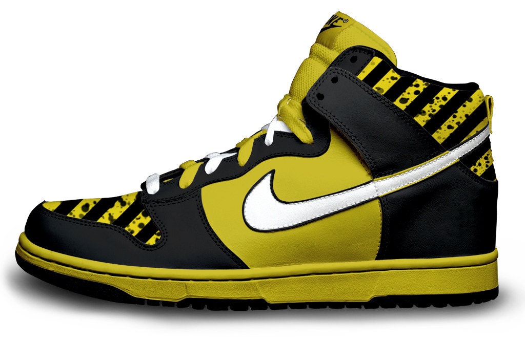 Black and Yellow Dunks