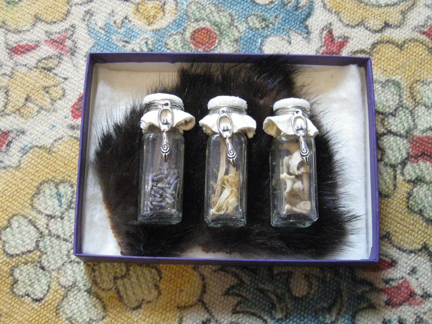 Miniature Goddess Gaia Bottles