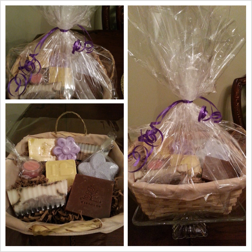 Custom Soap/Bath and Body GIFT BASKET by ArminesCreations on Etsy