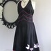 Pinup Girl Halter Dress with Lovebirds