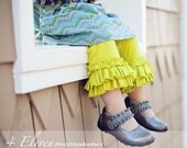 PDF "Rings-of-Ruffles" PANTS now in 2 lengths Sewing E-Pattern and Detailed Tutorial...sizes 6months-10 years