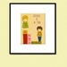 illustration, school, kids room, classroom art poster, nursery art, reading is cool, scientist, science, smart kids - SCIENCE IS so FUN