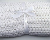 PDF Pattern Crocheted Baby Afghan, CAR SEAT Size and Newborn Size Blanket -- Sweet Dreams
