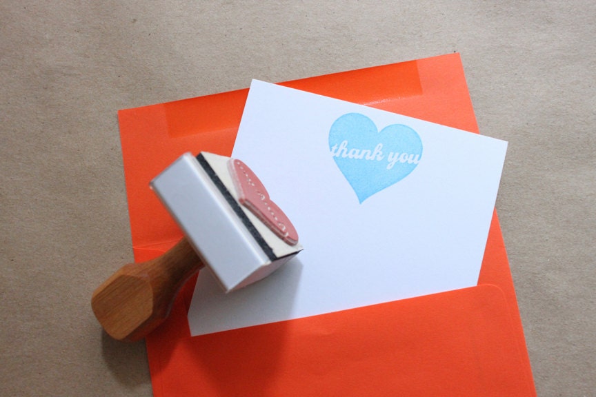 Thank You rubber stamp