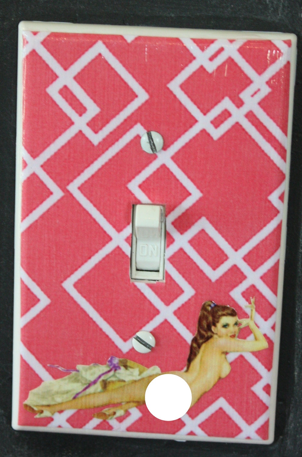 Jenny Pinup Girl Light Switch Cover