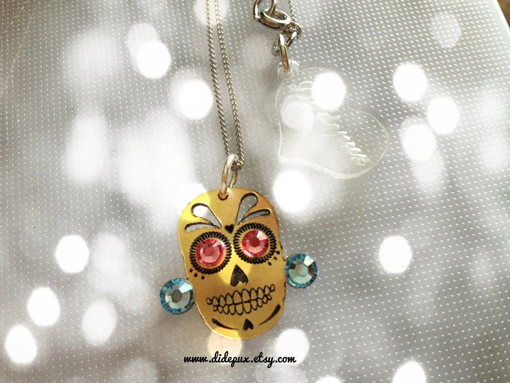 petit sugar skull two colors