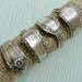 Napkin Rings, Antique Silver Spoon Patterns, Set of 4, Lot 2