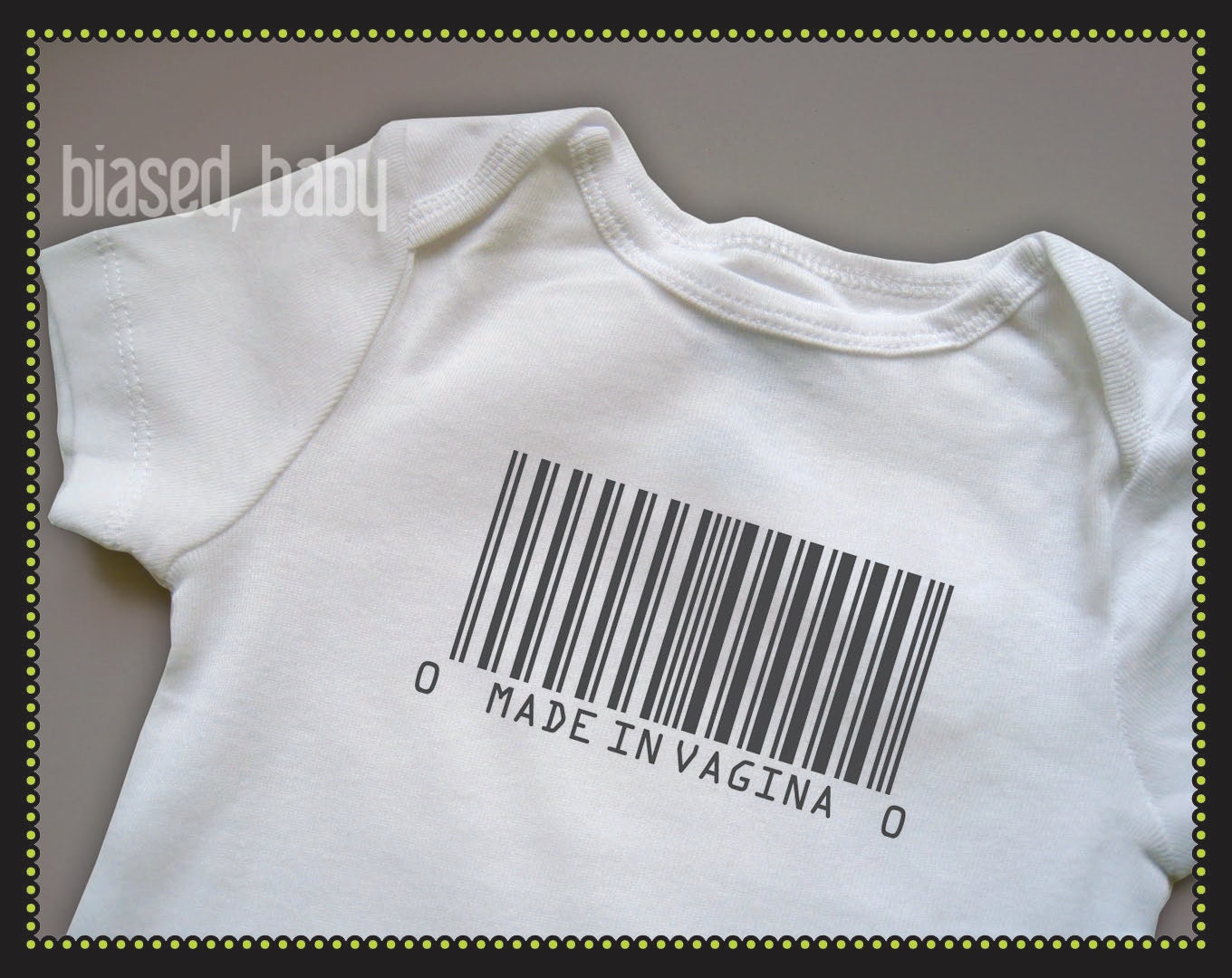 Baby Onesie - Made in Vagina - Funny Baby Gift