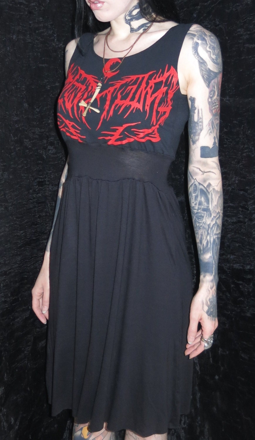Leviathan Girls Empire Waist Dress