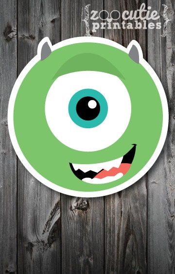 DIY Mike Wazowski Invitations Il_570xn