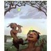 Satyrs at Dusk - 8x10 Print of original oil painting illustration