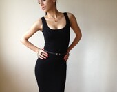 Black TShirt Party Dress - Free US Shipping - Donation to Unicef - Item MM-DRT13-4B0