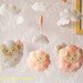 Baby Crib Mobile - Baby Mobile - Sweet Lambie Mobile - Felt Mobile - Pink White Sleepy Sheep farm theme(You can pick your colors)