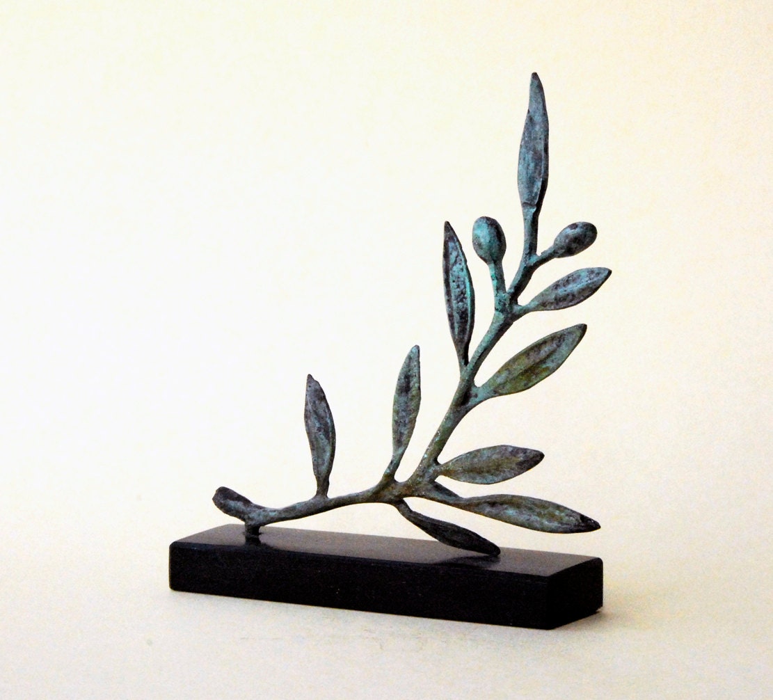 Bronze Olive Branch