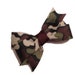 Small camo hair bow