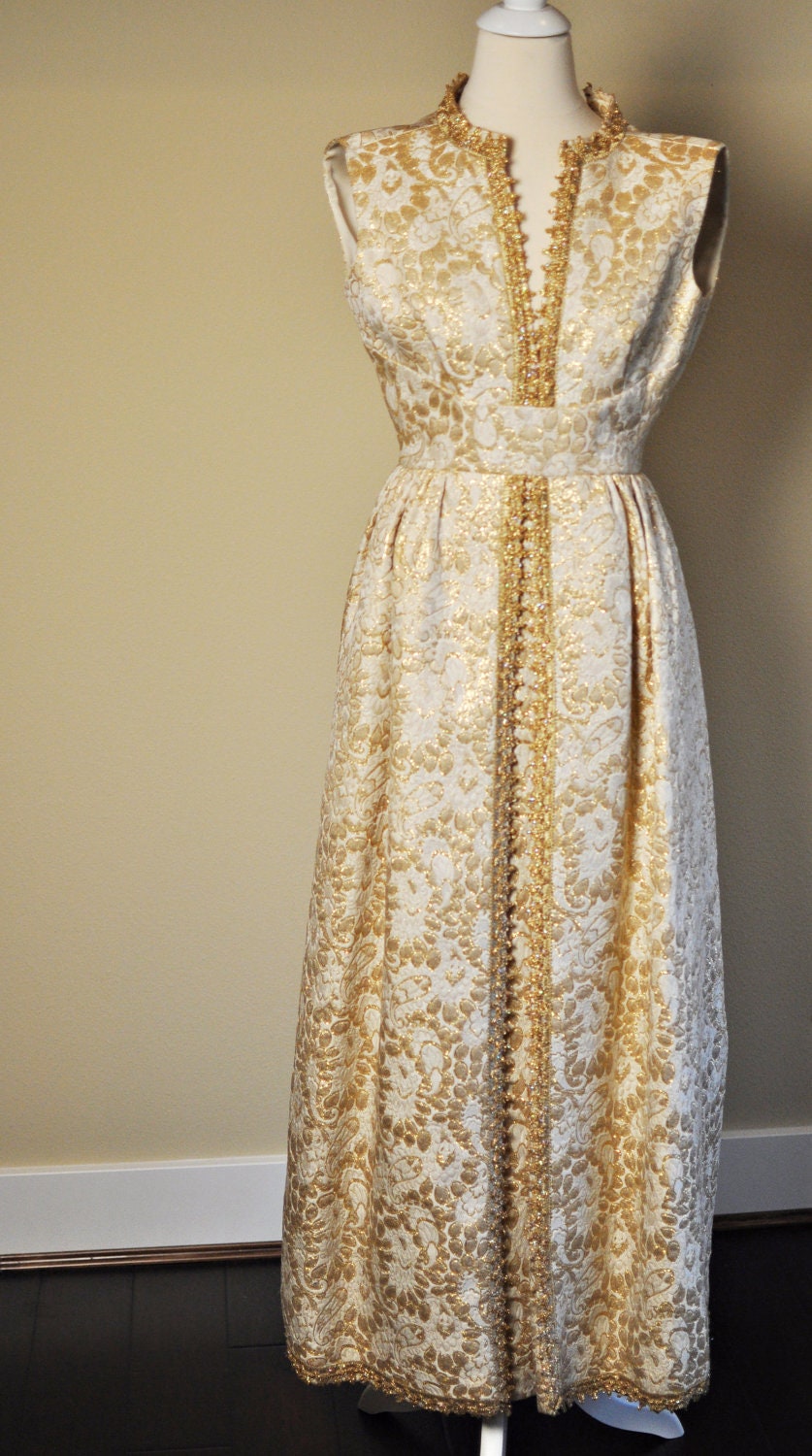 1960s High Quality Gown by Wilson Folmar for Montaldo's