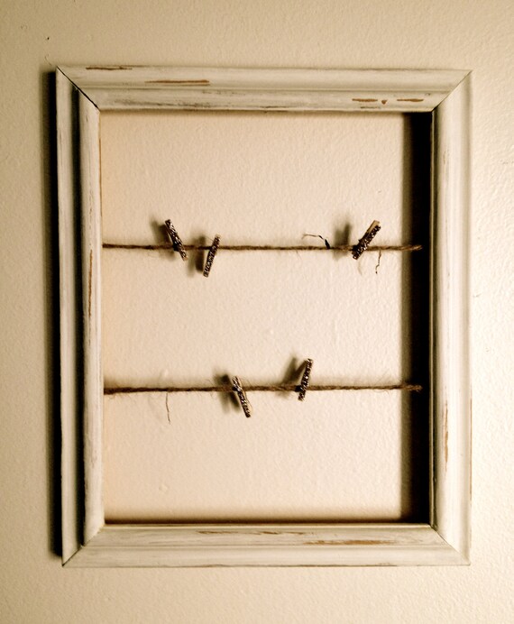 picture frame with twine and sparkly clothespins by lapeonypink picture frame with twine and sparkly clothespins by lapeonypink