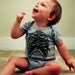 Rib Cage Bird Cage Baby Onesie by American Apparel (6-12mo, 12-18mo, 18-24mo) Choose Your Fabric and Ink Colors