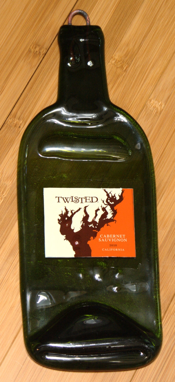 Twisted - Slumped Wine bottle
