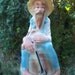 Vintage Stitzel Weller Distillery Hillbilly Ceramic  Decanter