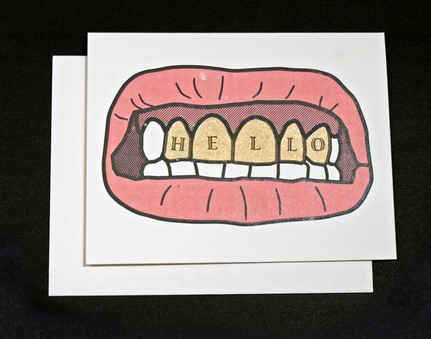 Gold Teeth card