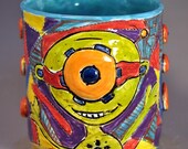 Steampunk Alien mug