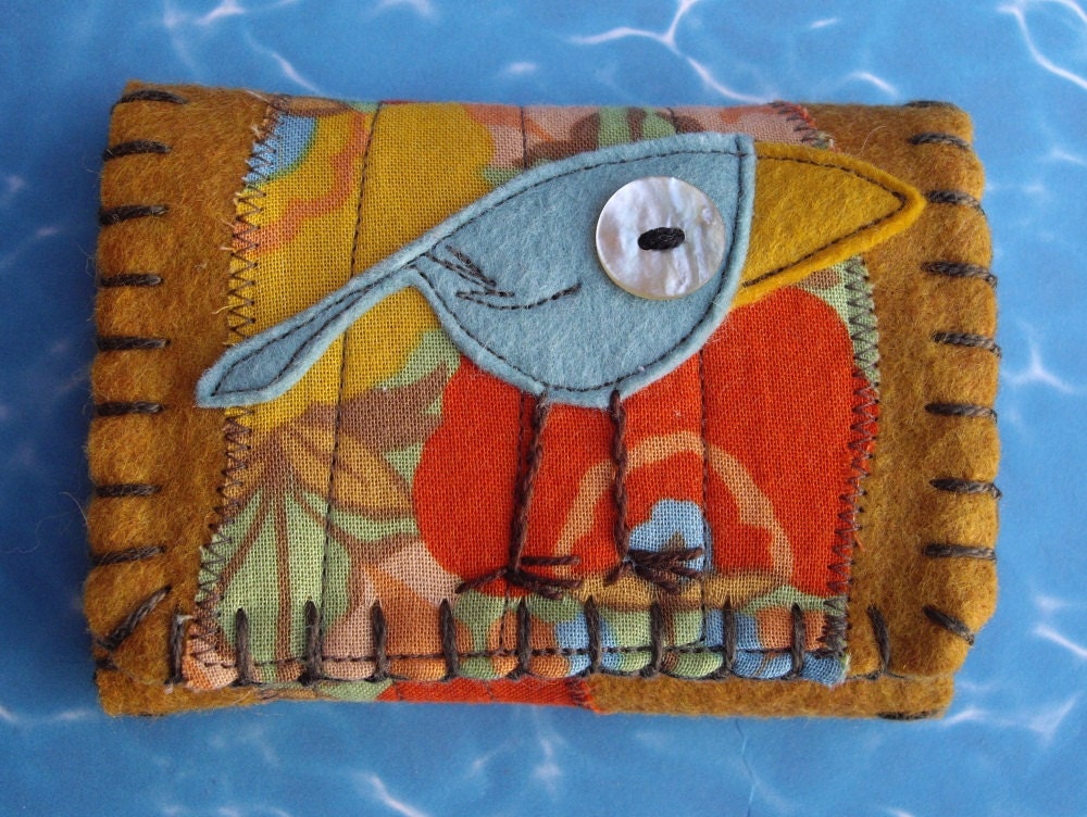 Bluebird and Poppy Trifold