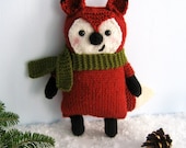 Amigurumi Knit Little Fox Pattern Digital Download