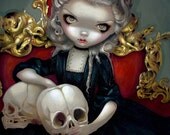 Les Vampires: Les Cranes vampire skulls fairy art print by Jasmine Becket-Griffith 8x10