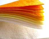 YELLOWS Premium Wool Blend Felt Pack 10x 6" squares