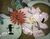 Magnolia Memories, 8x10-Archival Print of My Original Painting