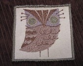Sew-on Owl Patch