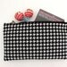 Pied poule sixties coin purse wallet Christmas gift
