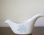 Vintage Marcrest Stetson "Blue Spruce" Gravy Boat.