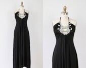 Sequined Halter Party Dress - XS