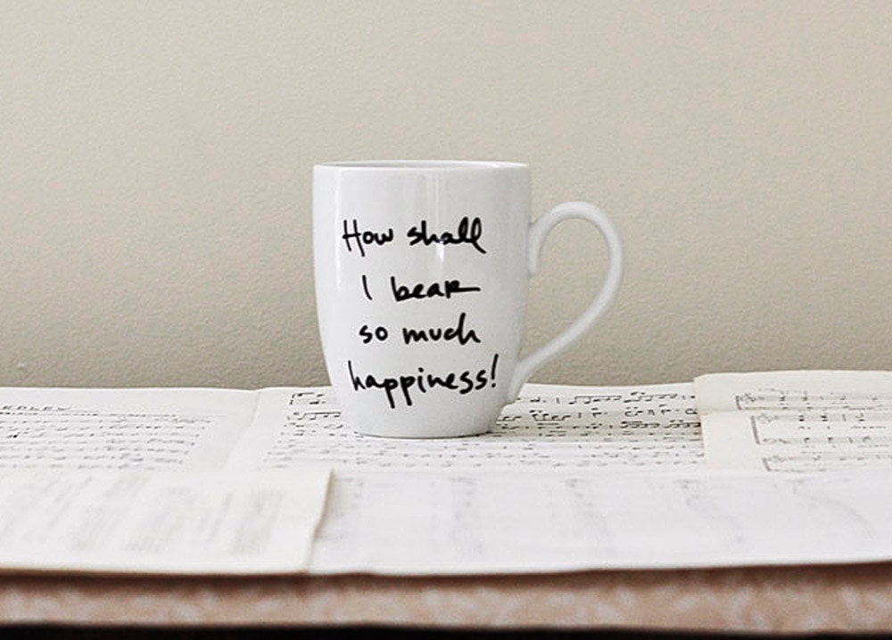 Happiness Mug - Jane Austen