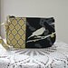 Wristlet Clutch Zipper Gadget Purse Pouch Songbirds