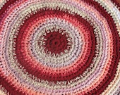 Round scatter rug