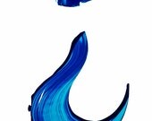 Blue White Painting Abstract Art Minimalist Minimal Minimalism Simple High Contrast Pure Water 273 Sharon Cummings Artist