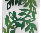 Friendly Fronds Bookmark Papercutting Art